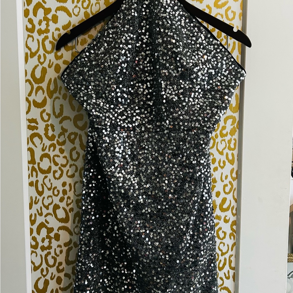 🍾Part Dress | Allegra K Black Halter Dress Perfect for Parties